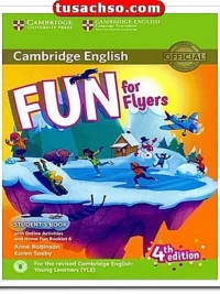 Fun for Flyers 4th edition bản đẹp [tải về + sách giấy gáy xoắn]